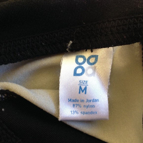 Women’s Dactra Black Bike Pants Activewear Size M - Picture 7 of 10